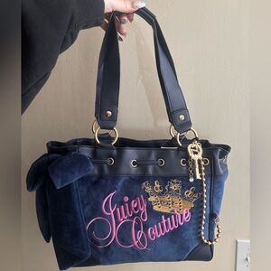 Juicy Couture Daydreamer bag - the key to juicy series in regal blue NWT